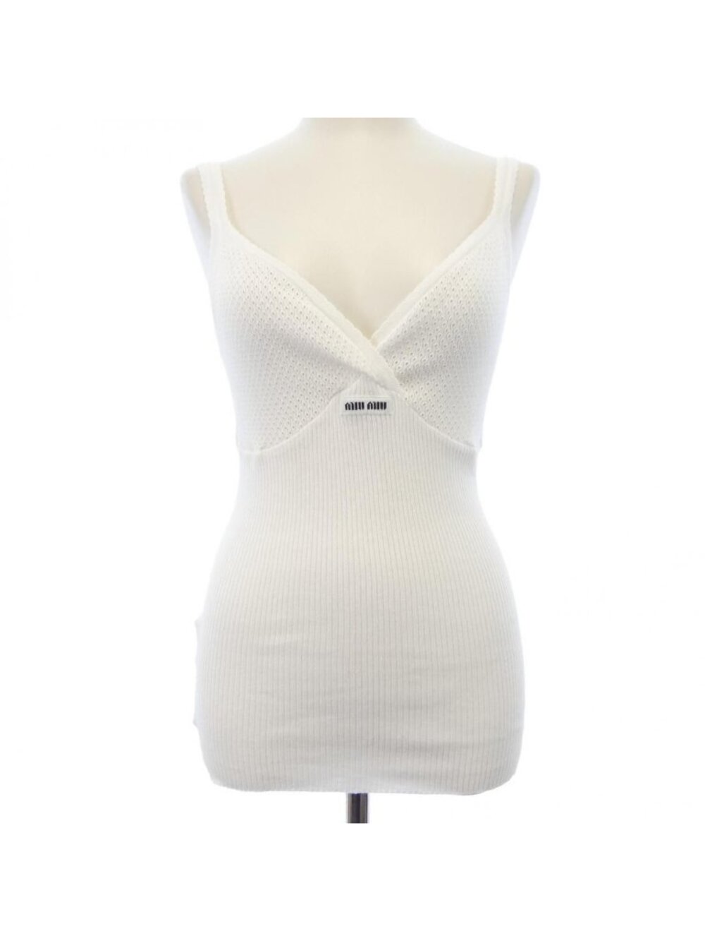 Miu Miu Camisole Top White